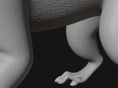 Monkey Statue Design 29 - 3D Print Model 3D Print Model