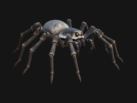 Spider Statue Design 12 - 3D Print Model 3D Print Model