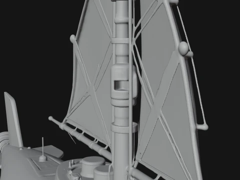 Steampunk Submersible Model Design 54 - 3D Print Model 3D Print Model