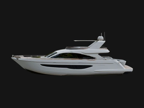 モーター ヨット モデルのデザイン 44 - 3D プリント モデル 3Dプリントモデル