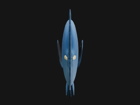 Tropical Fish Statue Design 1 - 3D Print Model 3D Print Model