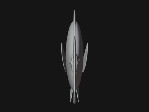 Tropical Fish Statue Design 1 - 3D Print Model 3D Print Model