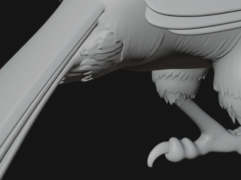 Toucan Bird Statue Design 2 - 3D Print Model 3D Print Model