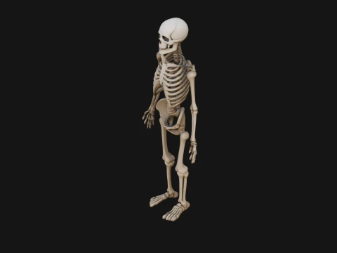 Skeleton Warrior Statue Design 21 - 3D Print Model 3D Print Model