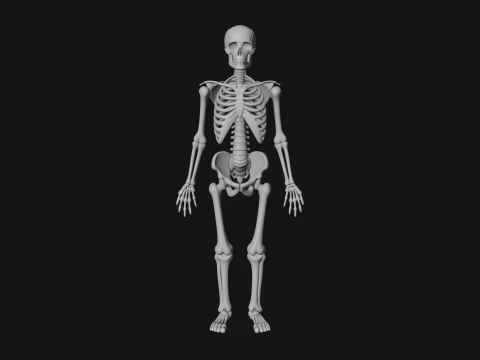 Skeleton Warrior Statue Design 21 - 3D Print Model 3D Print Model
