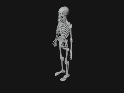 Skeleton Warrior Statue Design 21 - 3D Print Model 3D Print Model