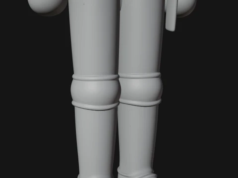 Nutcracker Soldier Statue Design 6 - 3D Print Model 3D Print Model