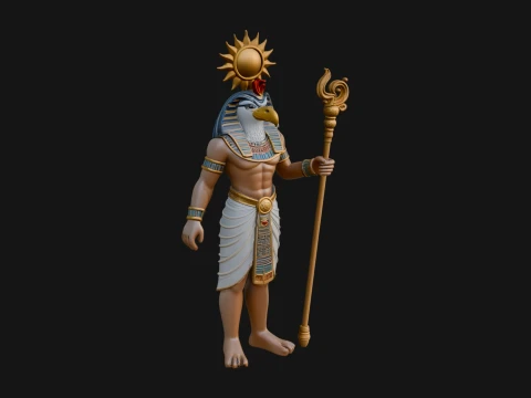 Horus Egyptian God Statue Design 17 - 3D Print Model 3D printmodel