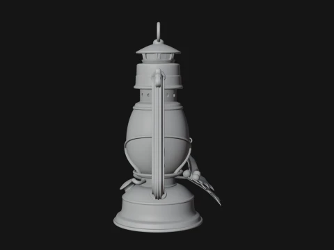 Holly Christmas Lantern Model Design 3 - 3D Print Model 3D Print Model