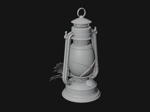 Holly Christmas Lantern Model Design 3 - 3D Print Model 3D Print Model
