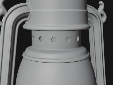 Holly Christmas Lantern Model Design 3 - 3D Print Model 3D Print Model
