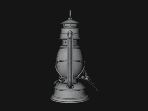Holly Christmas Lantern Model Design 3 - 3D Print Model 3D Print Model