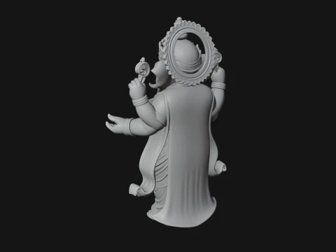 Ganesha Statue Design 13 - 3D Print Model 3D Print Model