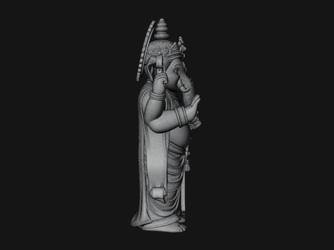 Ganesha Statue Design 13 - 3D Print Model 3D Print Model