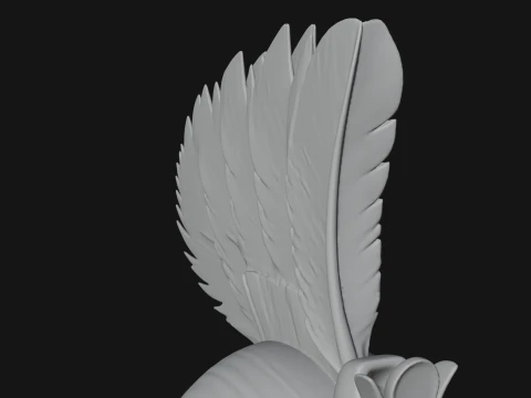 Egyptian Queen Statue Design 5 - 3D Print Model 3D Print Model