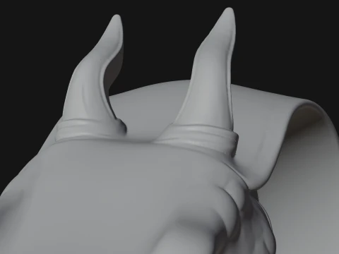Crowned Cobra Serpent Statue Design 1 - 3D Print Model 3D Print Model