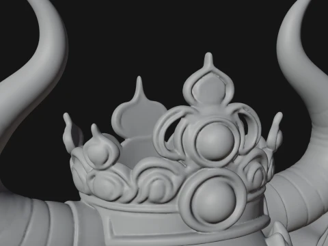 Qilin Deer Beast Statue Design 6 - 3D Print Model 3D Print Model
