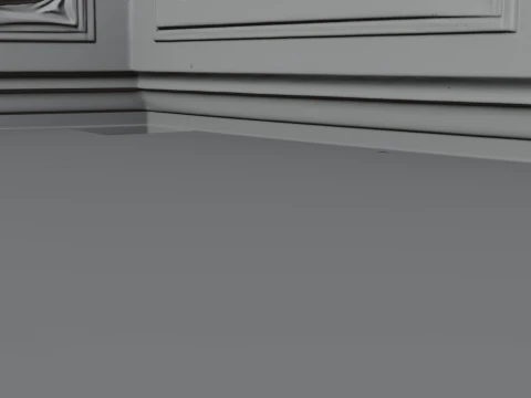 Open Wooden Coffin Model Design 3 - 3D Print Model 3D Print Model