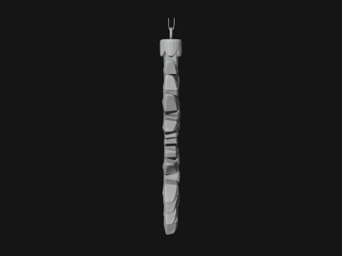 Crystal Snowflake Ornament Design 3 - 3D Print Model 3D Print Model
