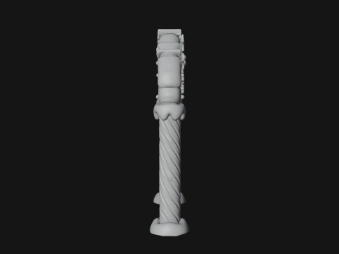 Candy Cane Christmas Arch Design 3 - 3D Print Model 3D Print Model