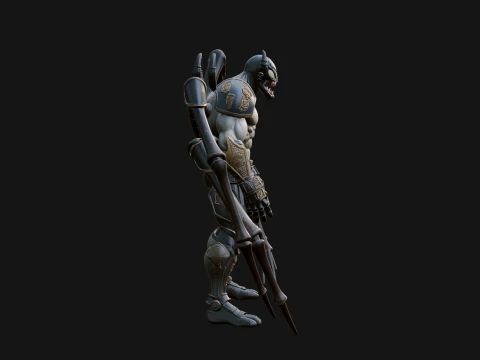 Spider Legged Demon Statue Design 16 - 3D Print Model 3D Print Model