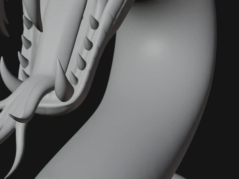 Cobra Snake Statue Design 3 - 3D Print Model 3D Print Model
