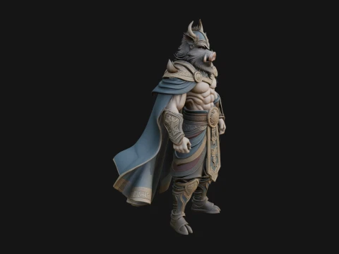 Anubis Egyptian God Statue Design 30 - 3D Print Model 3D Print Model