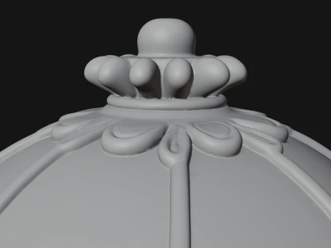 Easter Egg Carriage Model Design 1 - 3D Print Model 3D Print Model
