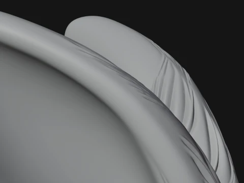 Chocolate Easter Bunny Statue Design 2 - 3D Print Model 3D Print Model