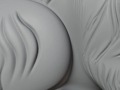 Chocolate Easter Bunny Statue Design 2 - 3D Print Model 3D Print Model