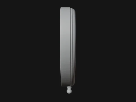 Heart Shaped Wall Clock Model Design 1 - 3D Print Model 3D Print Model