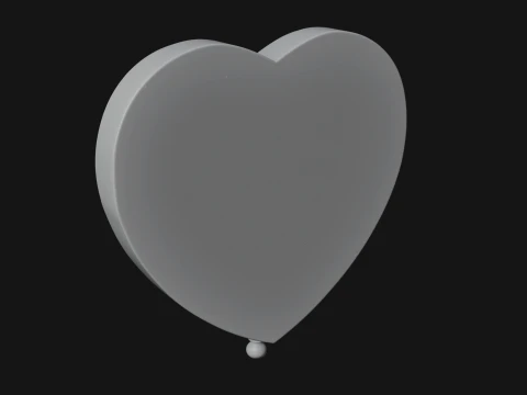 Heart Shaped Wall Clock Model Design 1 - 3D Print Model 3D Print Model