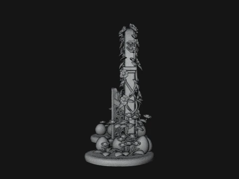 Easter Blossom Garden Gate Design 3 - 3D Print Model 3D Print Model