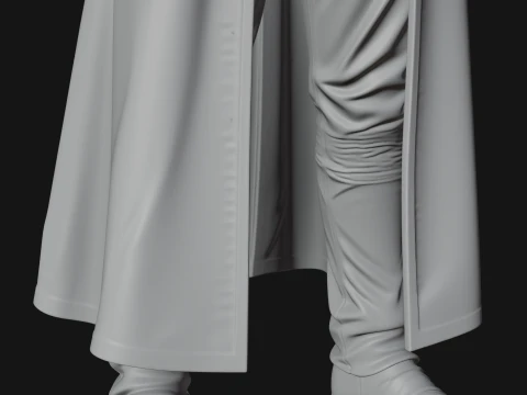 Plague Doctor Statue Design 11 - 3D Print Model 3D Print Model