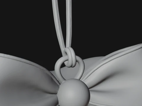 Wedding Rings Heart Wreath Ornament Design 3 - 3D Print Model 3D Print Model