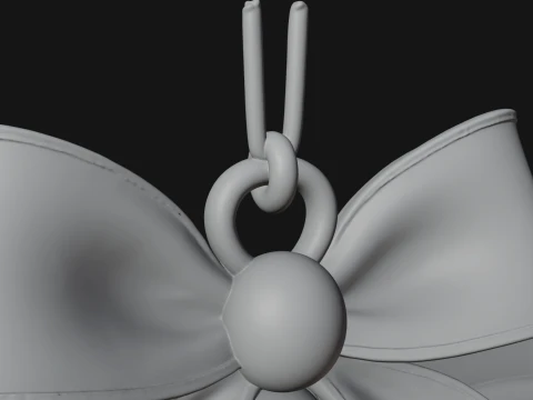 Wedding Rings Heart Wreath Ornament Design 4 - 3D Print Model 3D Print Model