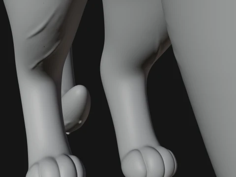 Black Cat Statue Design 4 - 3D Print Model 3D Print Model