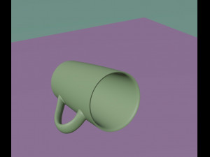 Ceramic mug Model 3D