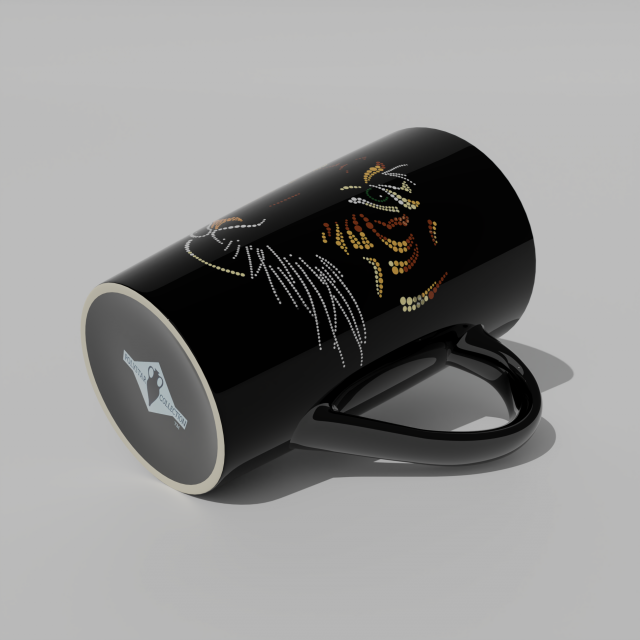 Ceramic mug Model 3D .c4d .max .obj .3ds .fbx .stl .blend 