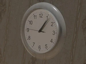Wall Clock 3D Model