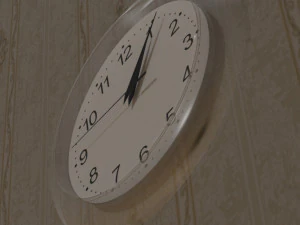 Wall Clock 3D Model
