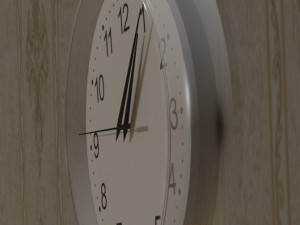 Wall Clock 3D Model