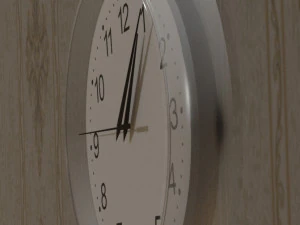 Wall Clock 3D Model