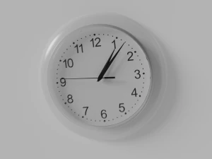Wall Clock 3D Model