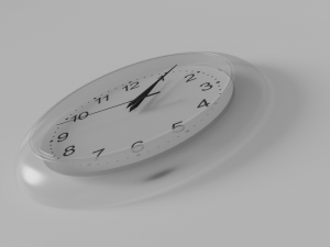 Wall Clock 3D Model