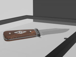 Knife 3D Model