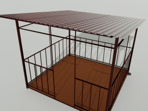 Pavilh&atilde;o Modelo 3D