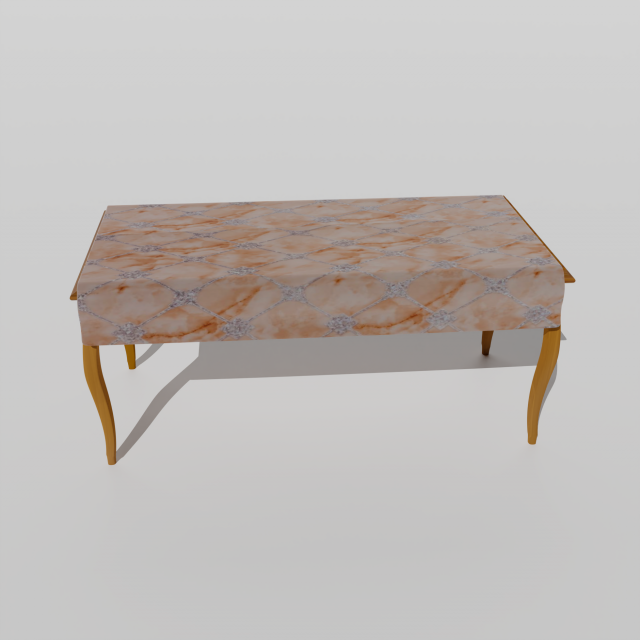 Table 3D Model .c4d .max .obj .3ds .fbx .stl .blend 