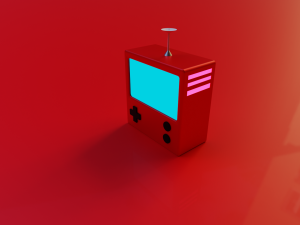 Game Box 3D 모델