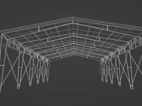Hangar 3D Model